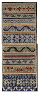 Counted Thread & Lacis Bell Pull